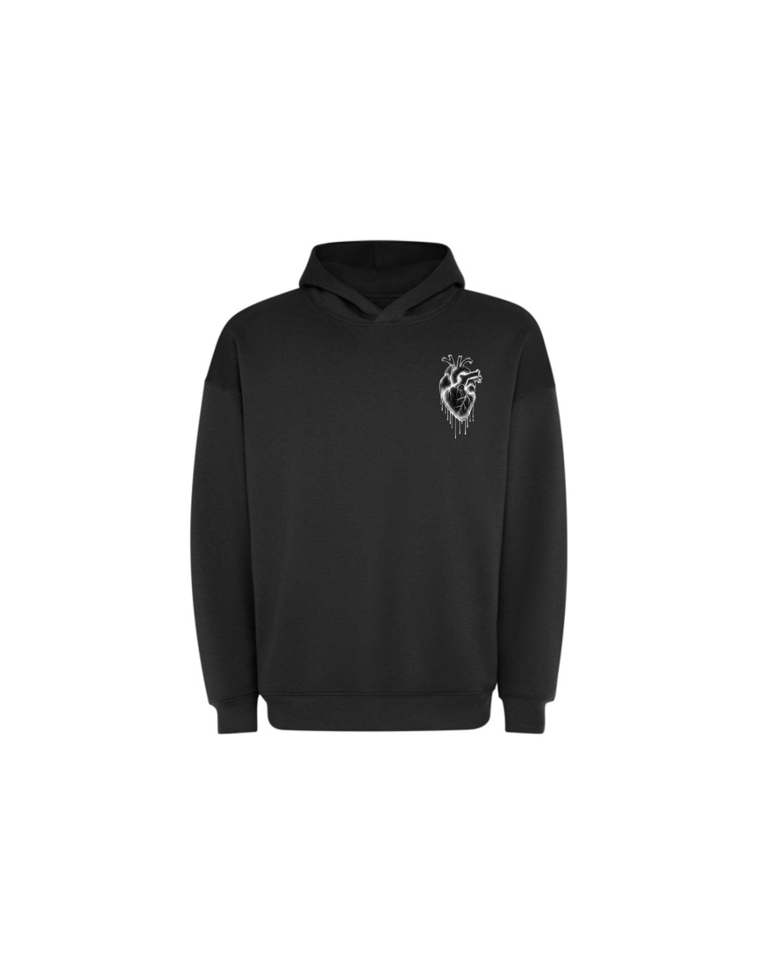 Hoodie "Dripping heart"